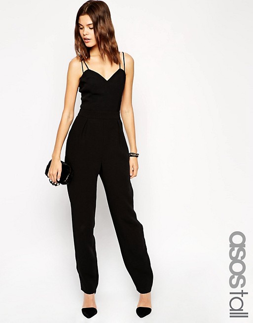 ASOS Tall | ASOS TALL Exclusive Evening Jumpsuit With Lace Back