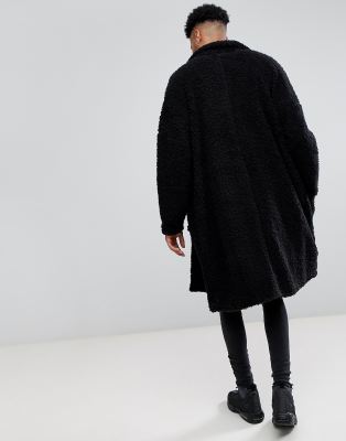 borg duster coat
