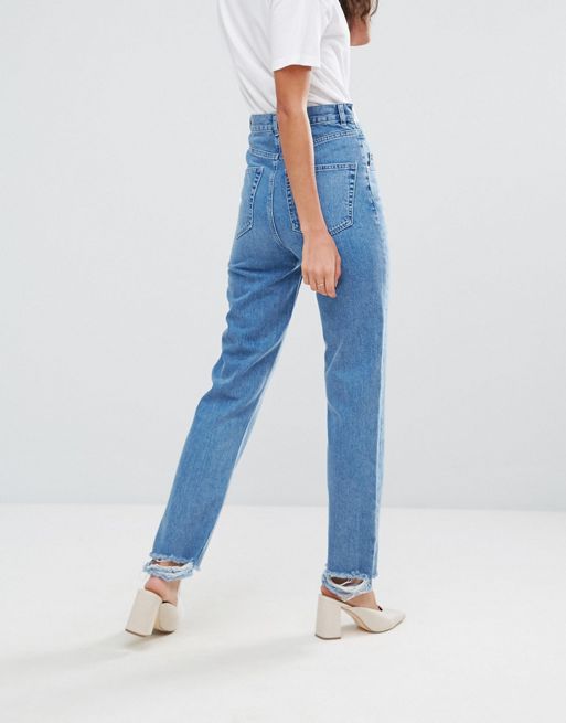 Straight Leg Jeans - Florence Wash