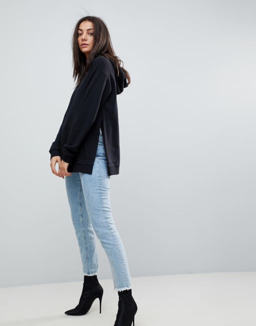 ASOS TALL Hoodie with Side Split Detail ASOS