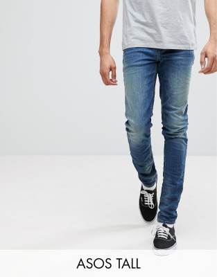 asos tall skinny jeans