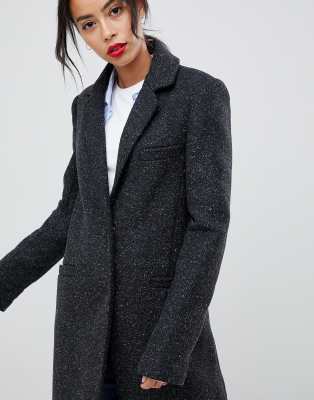 asos wool coat womens