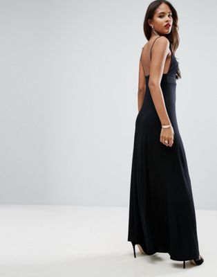 ASOS Super Thigh Split Maxi Dress