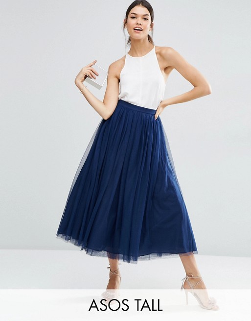 ASOS Tall | ASOS TALL Tulle Prom Skirt with Multi Layers