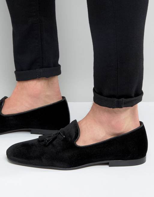 Velvet tassel loafers new arrivals