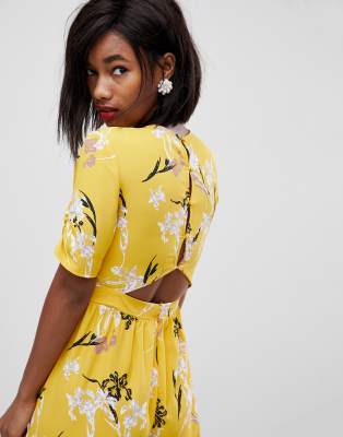 asos yellow jumpsuit