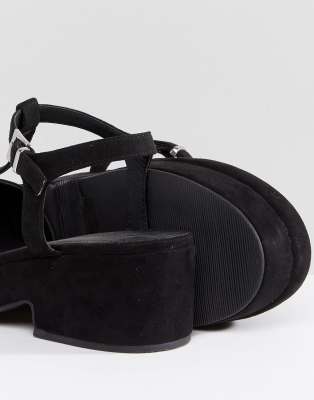 wide fit t bar shoes