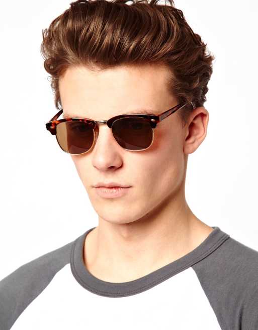 ASOS | ASOS Tortoiseshell Clubmaster Sunglasses