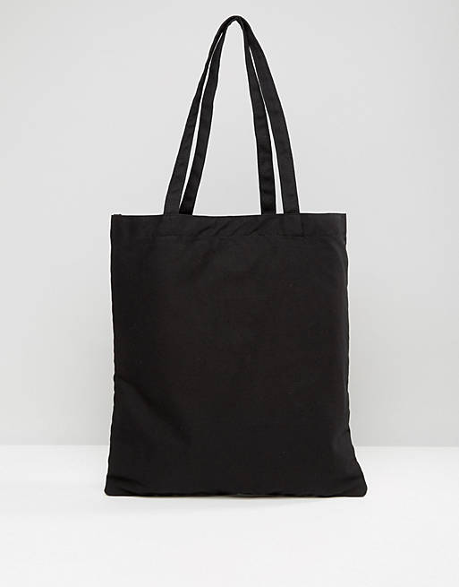 ASOS Tote Bag In Black