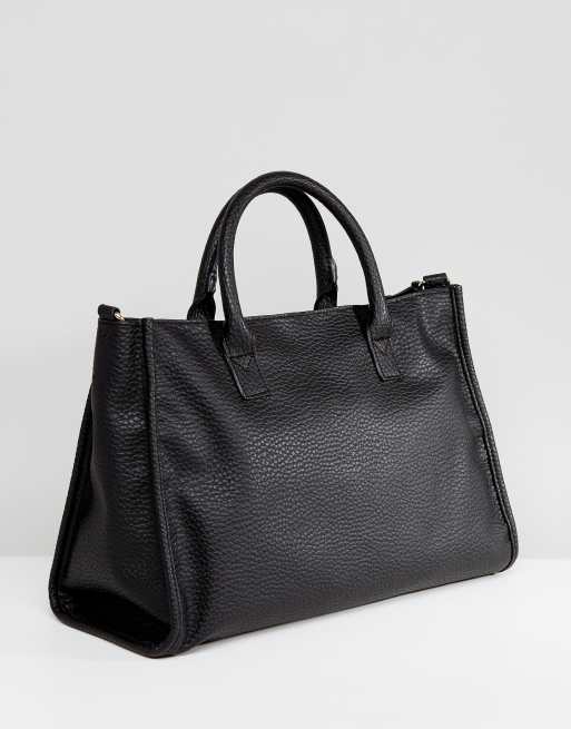 Asos design tote discount bag with ring detail