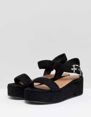 asos toucan wedge sandals