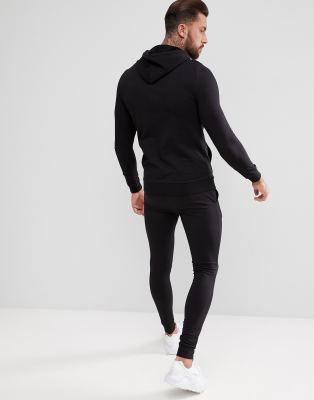 asos muscle fit tracksuit