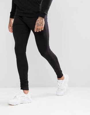 super skinny track pants