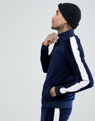 asos velour tracksuit