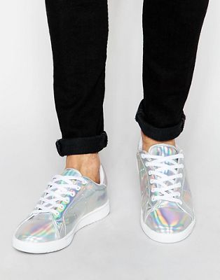 asos iridescent shoes