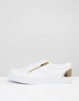 asos white trainers mens