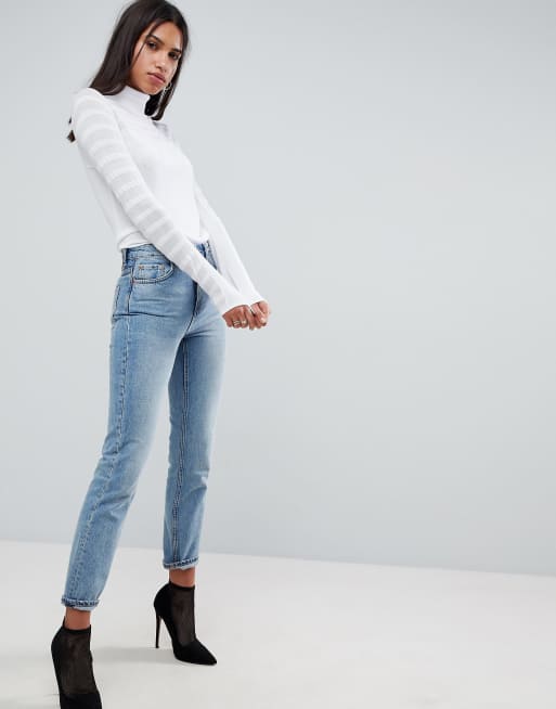 ASOS – Tröja med polokrage och skir detalj, 4 av 4
