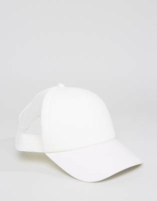 mens white trucker hat