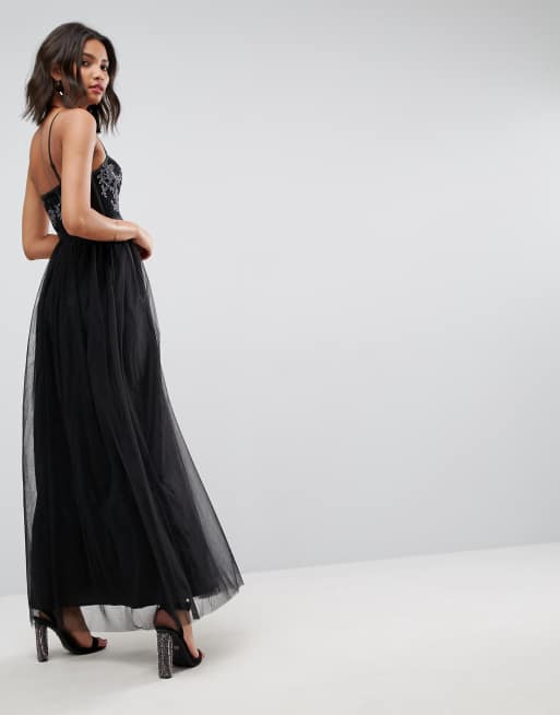 Asos black outlet tutu skirt