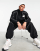 ASOS Unrvlld Spply oversized polar fleece halfzip sweatshirt with piping & logo badge