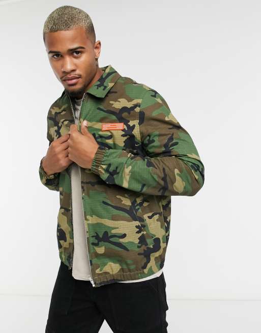 Camo harrington clearance jacket