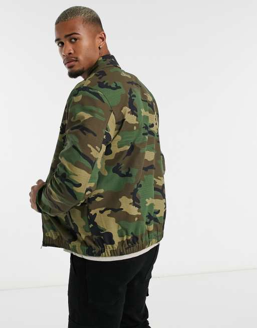 Camouflage hotsell harrington jacket