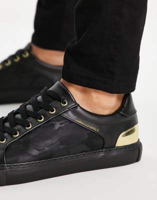 asos gold trainers