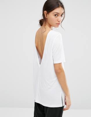 white long t shirt for men
