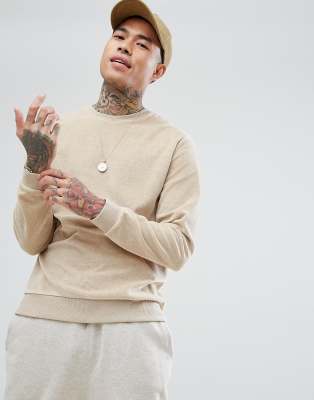 ASOS Velour Nepp Sweatshirt