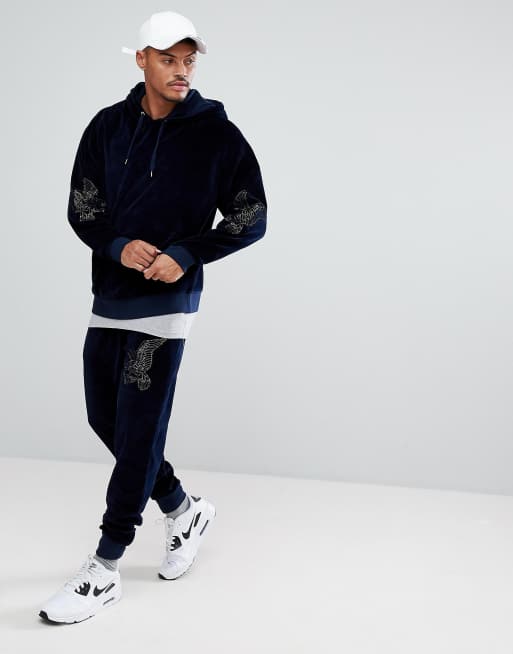 Asos cheap velour tracksuit