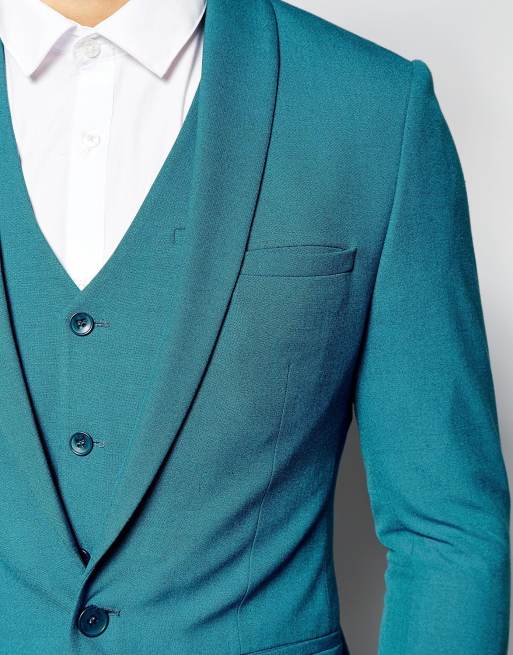 Veste bleu turquoise online homme