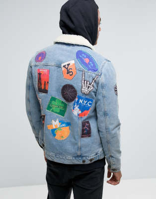 Customiser veste en jean homme new arrivals