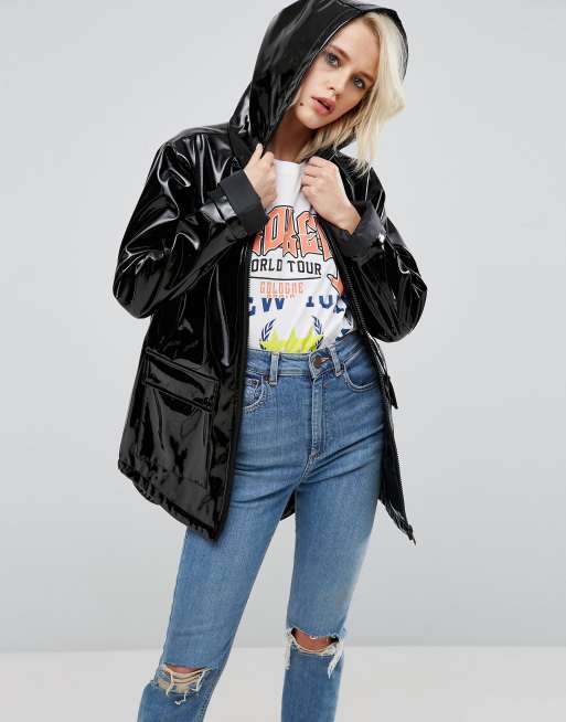 Asos store rain mac