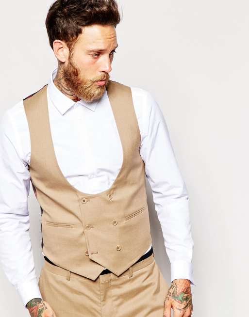 ASOS Waistcoat in Half Moon Shape