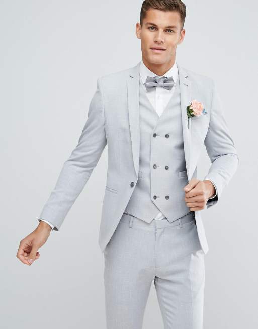 Ice grey 2025 suit asos