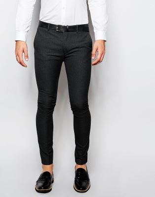 super skinny suit pants
