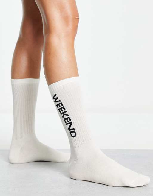 adidas Performance Cushioned Crew Grip Socks 3-Pairs Pack in white