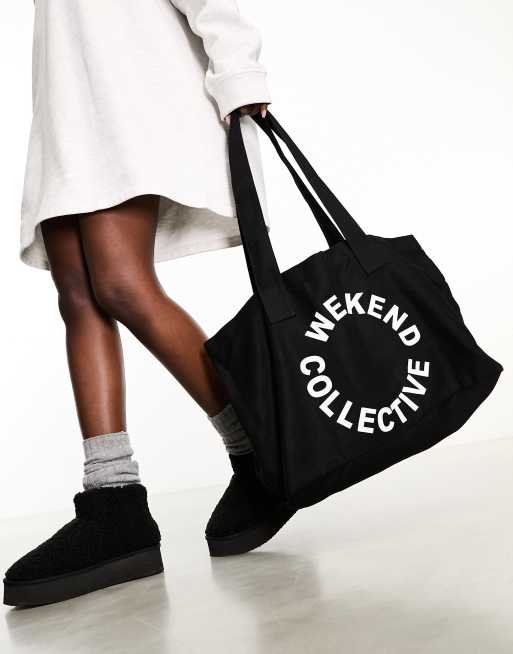 Asos canvas tote online bag