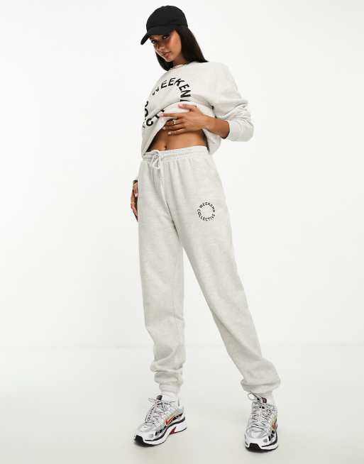 ASOS Weekend Collective straight leg jogger co-ord with circle