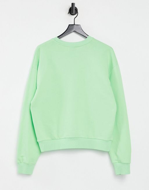 ASOS Weekend Collective co-ord oversized sweatshirt with logo in