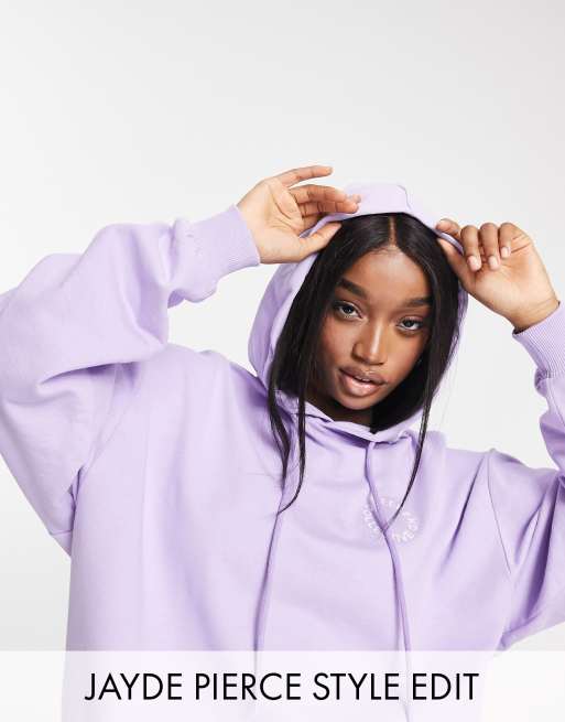 Lavender oversized clearance hoodie