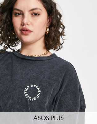 asos plus size t shirts