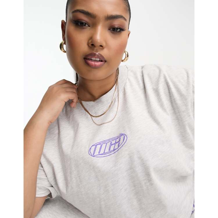 Yours Curve Oversized T-Shirt