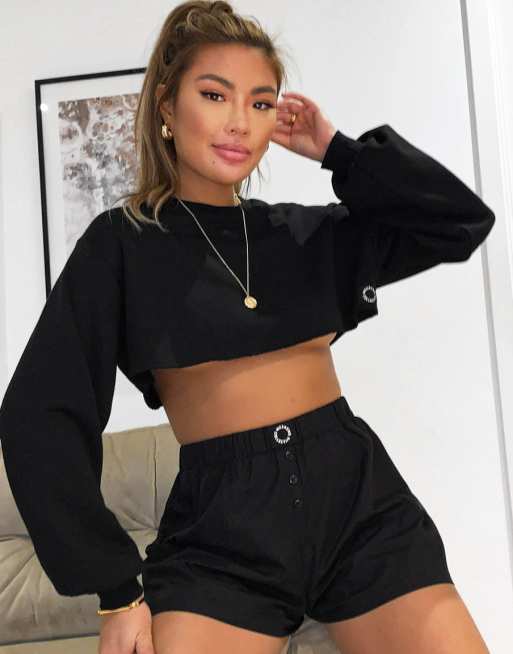 Asos 2024 cropped sweatshirt