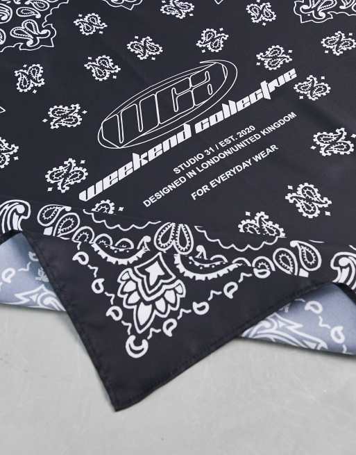 ASOS Weekend Collective - Multifunktionelt bandana og top i monokrome farver, 4 af 4