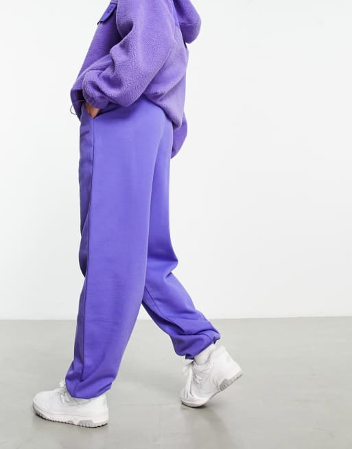 ASOS Weekend Collective oversized jogger in purple