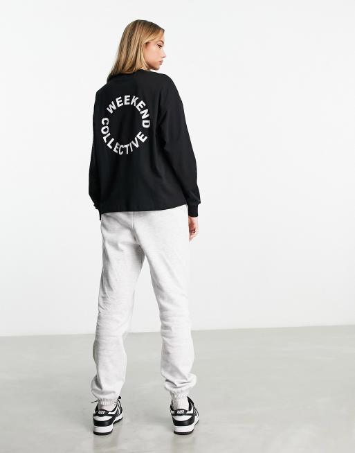 ASOS Weekend Collective Oversized Long Sleeve T-Shirt