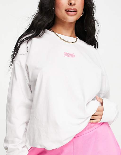 ASOS Weekend Collective Oversized Long Sleeve T-Shirt