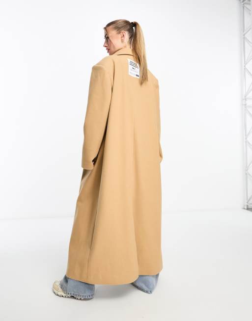 Asos longline outlet coat