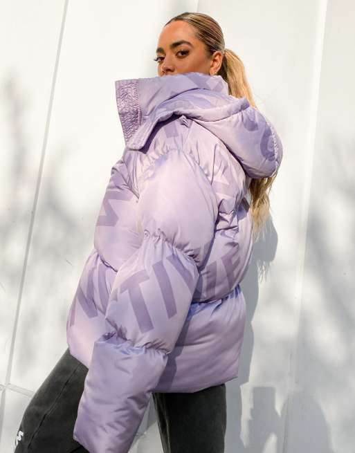 Asos lilac coat best sale